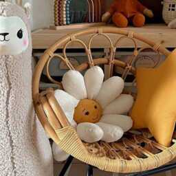 Cute Star Cushion For Nursery Decor, Dreamy Baby Pillow Shower Gift Idea Newborn Infant Boy Girl Gender Neutral Room Children Bed Teepee Sky - thumbnail 2