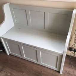 Monks Bench - Settle Pew With Storage Bespoke Sizes Available - thumbnail 3
