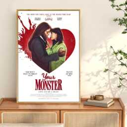 Your Monster Movie Poster, Movie Prints For Cinema Rooms, Wall Art Decor Print, Film Posters, Custom Photo Print - thumbnail 1