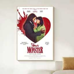 Your Monster Movie Poster, Movie Prints For Cinema Rooms, Wall Art Decor Print, Film Posters, Custom Photo Print - thumbnail 2