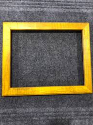 11x14 Quartersawn Curly Maple Slight Spalt With Yellow Dye Picture Frame cmy2 - thumbnail 1