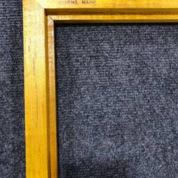 11x14 Quartersawn Curly Maple Slight Spalt With Yellow Dye Picture Frame cmy2 - thumbnail 4