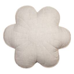 "Linen Bloom Pillow ""Sandy Lily" - thumbnail 3
