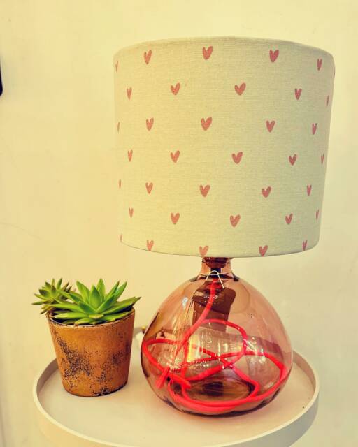 Sophie Allport Love Heart 20cm 30cm 40cm Handmade Lampshade - image 1