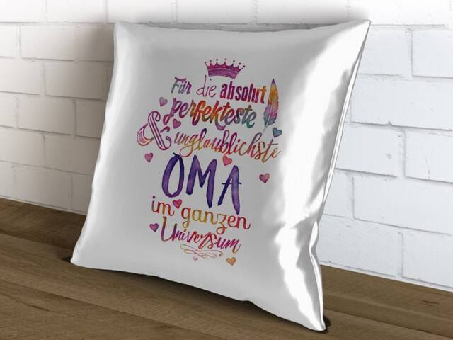 Decorative Pillow For The Absolutely Most Perfect Grandma - image 1