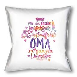 Decorative Pillow For The Absolutely Most Perfect Grandma - thumbnail 2