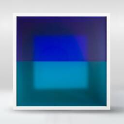 Meta Square - Geometric Abstract Light Art Wall Lamp Led Light Box Frosted Plexiglass Luminaire - thumbnail 3