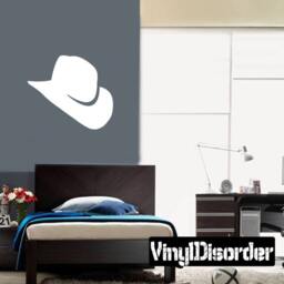 Cowboy Hat Vinyl Wall Decal Or Car Sticker - Mv002Et - thumbnail 1