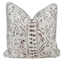 Soane Britain Designer Symi Linen Beige Neutral Fabric Sofa Cushion Pillow Cover Throw - thumbnail 1