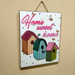 Home Sweet Sign Vintage Wood Wall Decor - thumbnail 2