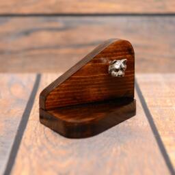 West Highland White Terrier - Wooden Candlestick With Dog, Souvenir, Decoration, Limited Edition, Collection - thumbnail 3