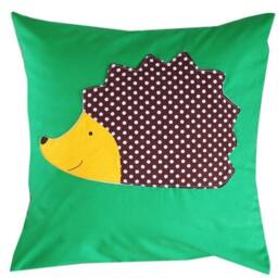 Personalized Pillow, Name & Date, Pillowcase, Baby/Children's With Name, 40 X cm, Hedgehog, Christening Gift, Birth Gift - thumbnail 3