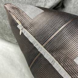 "Geometric Cushion Cover 12""x 20" - thumbnail 2