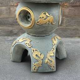 Japanese Pagoda Figurine Concrete Sculpture Stone Asian Lantern Statue Outdoor Zen Garden Decor Handmade Ornament Gift - thumbnail 3