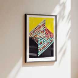 Le Corbusier Unit?? D'habitation Art Print Mid-Century Modern Brutalist Architecture - thumbnail 2