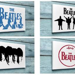 The Beatles Mylar Stencil Reusable Wall Decor - A3/A4 - thumbnail 3