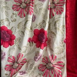 Designers Guild Floral Pillow Cover Royal Collection Red & White Linen, 20 - thumbnail 2