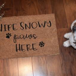 Wipe Snowy Paws Here - thumbnail 4