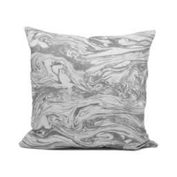Schumacher - Romeo Carrara Chic Modern Marble Inspired Cushion Cover Handmade Throw Pillow Designer Home D??cor - thumbnail 2