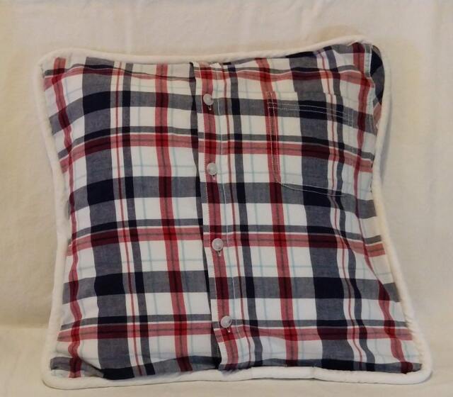 Red Plaid Pillow - image 1