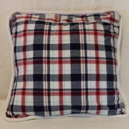 Red Plaid Pillow - thumbnail 2