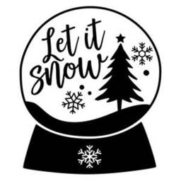 Snow Globe Let It Book Folding - Custom Name Available - thumbnail 2