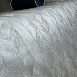 Luxury Bed Runner, Luxury Throw, Scarf, Champagne Bedding, Designer Convex, Worldwide Shipping - thumbnail 2