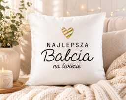 Gift For Grandma, Best Grandma Ever Pillow, Cushion, Mother's Day Gift, Prezent Dla Babci, Dzie?? Babci