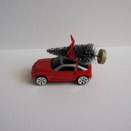 Altered, Maisto, Jeep, Jeepster, Toy, Collectible, Car, With Christmas Tree, Ornament, Decoration, Stocking Filler, Gift, Secret Santa, Son - thumbnail 3