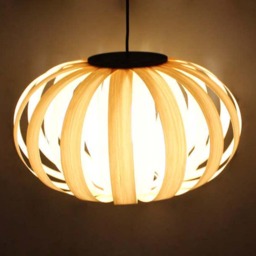 Wooden Paper Pendant Light Creative Decorative Lighting - thumbnail 2