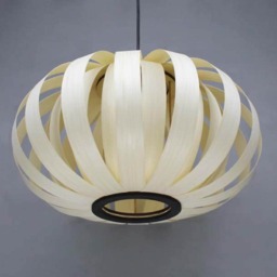 Wooden Paper Pendant Light Creative Decorative Lighting - thumbnail 3