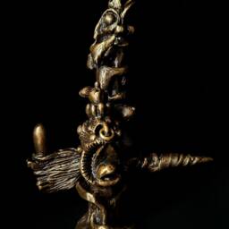 Bronze Fairy Art Sculpture, Visionary Fantasy Decor - thumbnail 2