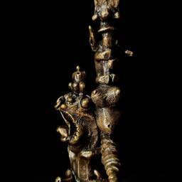 Bronze Fairy Art Sculpture, Visionary Fantasy Decor - thumbnail 3
