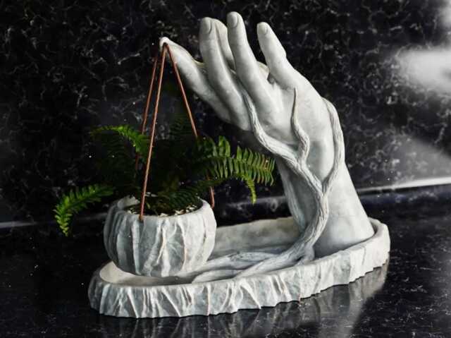 Plant Pot/Vase Home Decor - Hanging Pot Eco Friendly - image 1