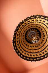 "Ghanaian Handwoven Light Shade " - thumbnail 1