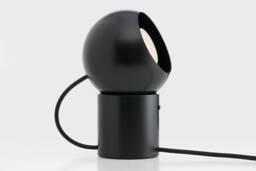 Hanson Magnetic Desk Mushroom Lamp Black Bedside Night Light With Shade New Modern Home Table Standing Fixture Housewarming Gift - thumbnail 1