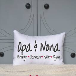 Mother's Day, Grandparent Gift, Personalized Pillow, Mom, Mom Gift, Grandmother Grandparents Day, Gift For Her - thumbnail 2
