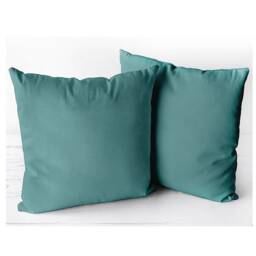 Green Cotton Pillow Cover Handmade Home Decor, Christmas Decor - thumbnail 4