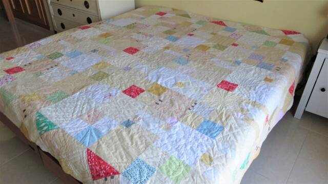 Cover, Plaid, Patchwork, Double Bedspread - image 1