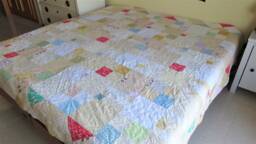 Cover, Plaid, Patchwork, Double Bedspread - thumbnail 1