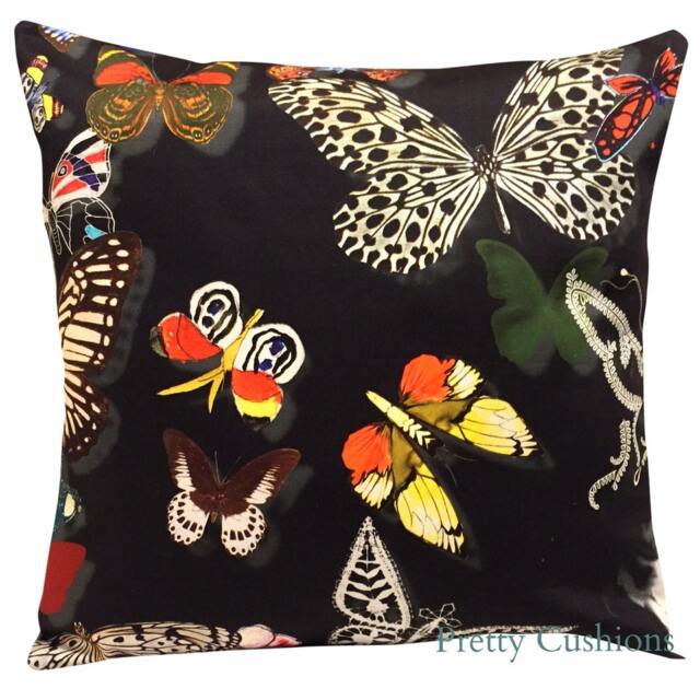 Designers Guild Christian Lacroix Butterfly Parade Oscuro Cushion Cover - image 1