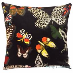 Designers Guild Christian Lacroix Butterfly Parade Oscuro Cushion Cover - thumbnail 1