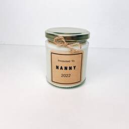 Promoted To Nanny Candle - You're Going Be A Pregnancy Announcement Reveal Grandparents - thumbnail 3