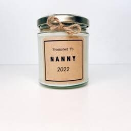 Promoted To Nanny Candle - You're Going Be A Pregnancy Announcement Reveal Grandparents - thumbnail 2