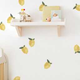 Fresh Lemons - Peel-And-stick Wall Decals Mej - thumbnail 3