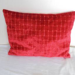 Designers Guild Fabric Leighton Scarlet Cushion Covers/Pillow - thumbnail 3