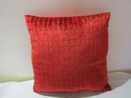 Designers Guild Fabric Leighton Scarlet Cushion Covers/Pillow