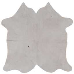 Authentic Medium Dark Brown & White Cowhide Rug - Luxurious Hair-On Leather For Sophisticated Spaces - 45x47 Inches - thumbnail 4