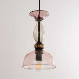 Venice Art Lamps Ready in Stock Murano Blown Glass Pendant Lamp, Multicolored Made Italy Handmade Design Chandelier - thumbnail 3