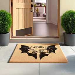 Acotar Door Mat, Night Court Inspired Doormat, Modern Fantasy Home Decor, Velaris Book Gift, Coir Entryway Rhysand Merch Decor - thumbnail 2